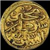 Image 2 : Extremely Rare Gold Half Dinar Coin of Muhammad Bin Tugluq of Delhi Sultanate.