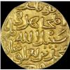 Image 2 : Rare Gold Tanka Coin of Muhammad Bin Tuqhluq of Satgaon Mint of Delhi Sultanate.