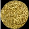 Image 2 : Gold Tanka Coin of Mahmud Bin Muhammad Tughluq of Delhi Sultanate.