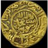 Image 1 : Extremely Rare Gold Dinar Coin of Zain ud Abidin of Kashmir Sultanate.