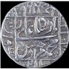 Image 2 : Silver One Rupee Coin of Murad Bakhsh of Surat Mint.