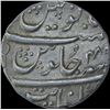 Image 2 : Silver One Rupee Coin of Aurangzeb of Kanbayat Mint.