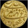 Image 1 : Gold Mohur Coin of Aurangzeb Alamgir of Aurangabad Mint.