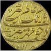 Image 1 : Rare Gold Mohur Coin of Aurangzeb of Gulbarga Mint.