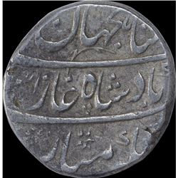 Silver One Rupee Coin of Shahjahan II of Shahjahanabad Dar Ul Khilafat Mint.