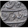 Image 2 : Silver One Rupee Coin of Muhammad Shah of Arkat Mint.