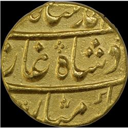 Gold Mohur Coin of Muhammad Shah of Burhanpur Dar Us Surur Mint.
