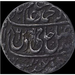 Silver One Rupee Coin of Shah Alam II of Shahjahanabad Dar ul Khilafa Mint.