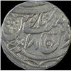 Image 2 : Silver One Rupee Coin of Asafnagar Mint of Awadh State.