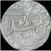 Image 2 : Silver One Rupee Coin of Muhammadnagar Tanda Mint of Awadh State.