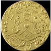 Image 2 : Rare Gold Ashrafi Coin of Wajid Ali Shah of Lucknow Mint of Awadh.