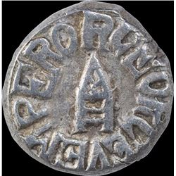 Silver One Rupee Coin of Ram Singh of Bundi State.