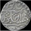 Image 2 : Rare Silver One Rupee Coin of Sawai Jaipur Mint of Karauli State.