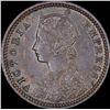 Image 2 : Copper One Twelfth Anna Coin of Victoria Empress of Calcutta Mint of 1883.