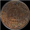 Image 1 : Copper One Twelfth Anna Coin of Victoria Empress of 1885.