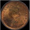 Image 2 : Copper Half Pice Coin of Victoria Empress of 1893.