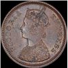 Image 2 : Copper Half Pice Coin of Victoria Empress of Calcutta Mint of 1894.