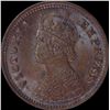 Image 2 : Copper Half Pice Coin of Victoria Empress of 1898.
