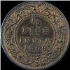 Image 1 : Bronze Half Pice Coin of King Edward VII of 1909.