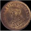 Image 2 : Bronze Half Pice Coin of King George V of 1915.