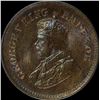 Image 2 : Bronze Half Pice Coin of King George V of 1924.