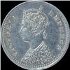 Image 2 : Silver Two Annas Coin of Victoria Empress of 1896.
