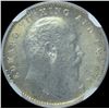Image 2 : Silver Two Annas Coin of King Edward VII of 1904.