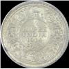 Image 1 : Silver Quarter Rupee Coin of King George V of Bombay Mint of 1914.