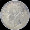 Image 1 : Silver One Rupee Coin of Victoria Queen of Calcutta Mint of 1840.