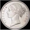 Image 1 : Silver One Rupee Coin of Victoria Queen of Calcutta Mint of 1840.