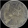 Image 2 : Silver One Rupee Coin of Victoria Queen of 1862.