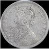 Image 2 : Silver One Rupee Coin of Victoria Empress of 1879.