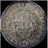 Image 2 : Error Silver One Rupee Coin of Victoria Queen of 1840.