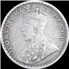 Image 1 : Error Silver One Rupee Coin of King George V.