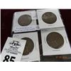Image 1 : A 4 Pack of Old British Large Cents