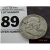 Image 1 : 1953 Ben Franklin Half Dollar