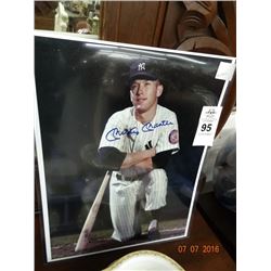 Mickey Mantle Autographed Photo