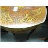 Image 3 : 2 Brass Accent Round Tables  - 2 Times the Money