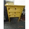 Image 1 : Oak 3 Drawer Cabinet