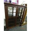 Image 1 : Mahogany Empire Glass 2 Door Curio