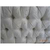 Image 3 : Button Tufted Wood Leg Sofa