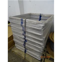 Pallet Lot of Aluminum Brackets - 38 x 36