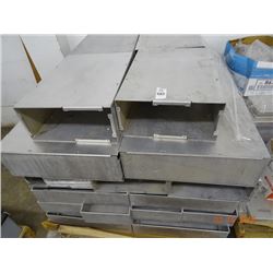 Pallet Lot of Aluminum Boxes