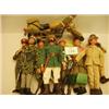 Image 1 : Eight Action Man figures, plus motor bike and…