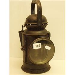 Old railway twin coloured lamp…