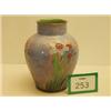 Image 1 : Royal Doulton stoneware vase with stylised fl…