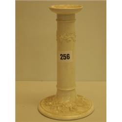 Wedgwood embossed Queens ware candlestick, 8"…