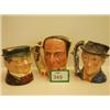Image 1 : Three Royal Doulton character jugs…