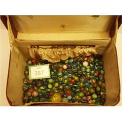 Large selection of old marbles…