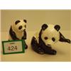 Image 1 : Beswick panda No 711 plus one other…